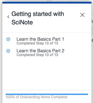 Getting Started with SciNote