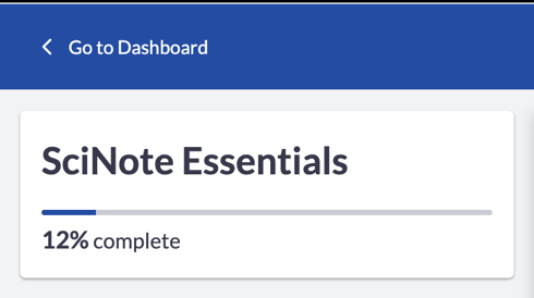 Go to Dashboard Courses Site