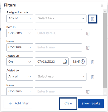 How to Use Advanced Inventory Filters