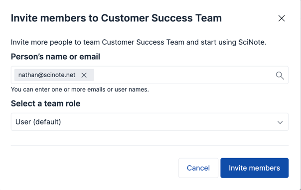 Invite Members to Teams 2025