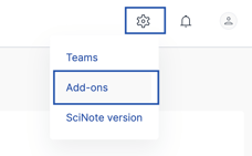 SciNote Edit Add-on